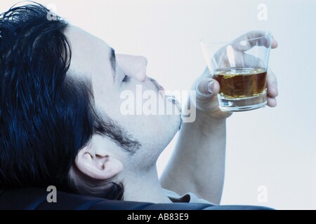 Menschen trinken Stockfoto