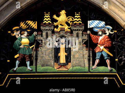Rathaus neues Rathaus Marienplatz München Bayern Stockfoto