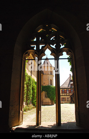 Vor Gericht Schloss Bebenhausen Tübingen Baden-Württemberg Deutschland Stockfoto