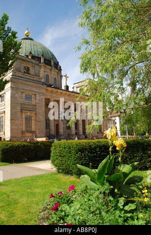 Dom St. Blasius mit eines der größten Kirchenkuppeln Europas - St. Blasien Schwarzwald Baden-Württemberg Deutschland Stockfoto