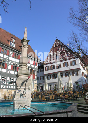 Hafenmarkt Esslingen am Neckar Baden Württemberg Deutschland Stockfoto