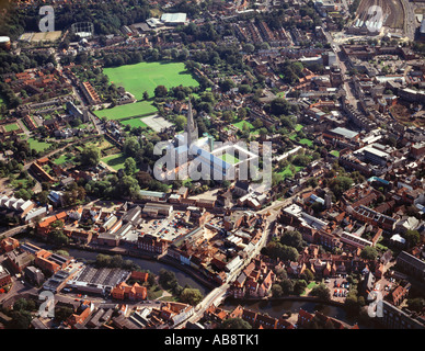 Luftaufnahme von Norwich, Norfolk, england Stockfoto