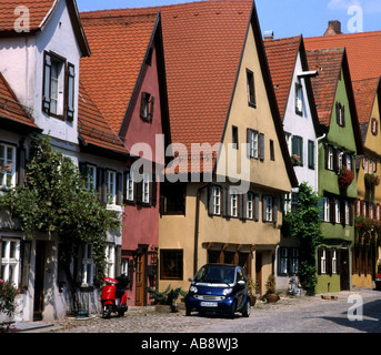 Dinkelsbuhl Bayern Deutschland deutsche romantische Straße Stockfoto