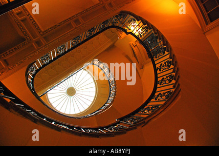 Treppe Courtauld Institute of Art Somerset House London UK Stockfoto