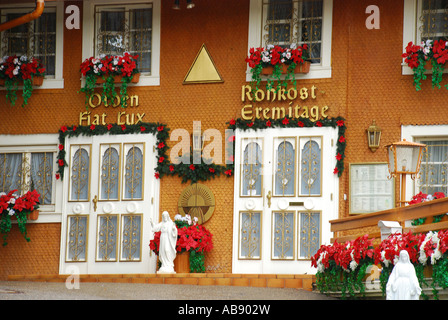 Haus der Sekte Fiat Lux Lindau Ibach Schwarzwald Stockfoto