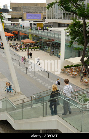 Blick auf das renovierte Royal Festival Hall, London, England, Vereinigtes Königreich, 2007 Stockfoto