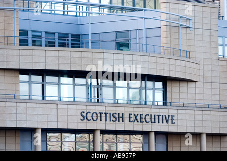 Schottische Regierung Gebäude in Leith, Edinburgh Stockfoto