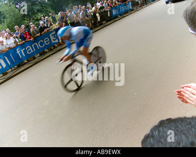 Die Tour de France-Zyklus Rennen Pre-weit Bühnen-Event in London 2007 Stockfoto