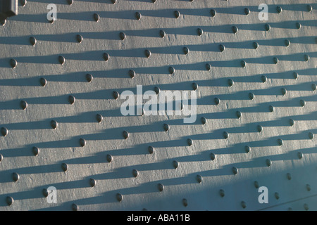 Sydney Harbour Bridge, die Nieten in der Stahlkonstruktion Stockfoto