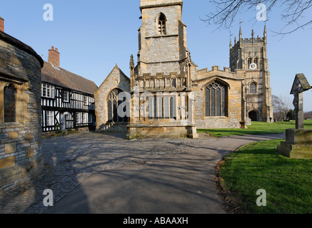 Evesham Abtei Worcestershire central England Großbritannien Stockfoto