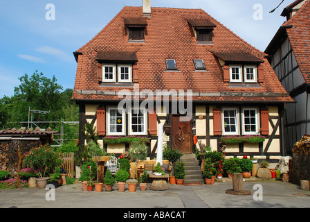 Wohnhaus Auf Dem Gelände Kloster Bebenhausen Tübingen Baden Württemberg Deutschland Stockfoto