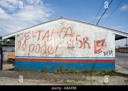 Die kleine Stadt von Shell in der Orient-Region von Ecuador Südamerika Stockfoto