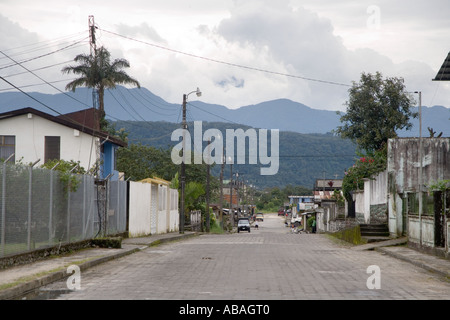 Die kleine Stadt von Shell in der Orient-Region von Ecuador Südamerika Stockfoto