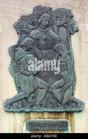 "Ehe von Robin Hood und Maid Marian" Stockfoto