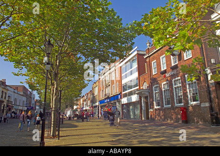 Ashford, Kent High Street Stockfoto