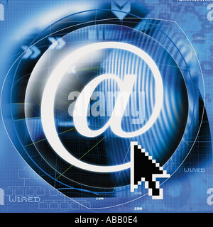 Großes Symbol Stockfoto