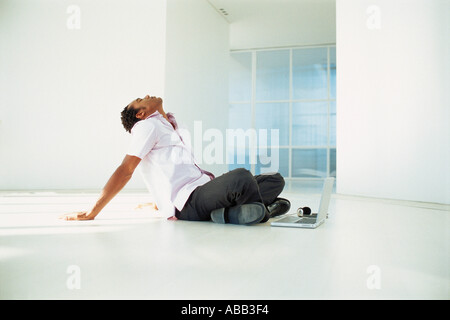 Unternehmer denken Stockfoto