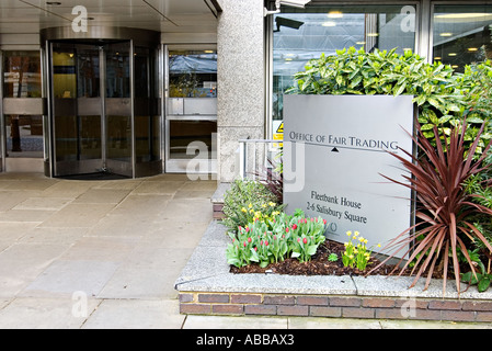 Das Office of Fair Trading Regler von wettbewerbsfähigen Handel und Verbraucherschutz Stockfoto