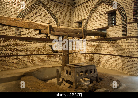 Mühle in Abu Shahin, Ramadan-Haus, Rosetta, Ägypten Stockfoto