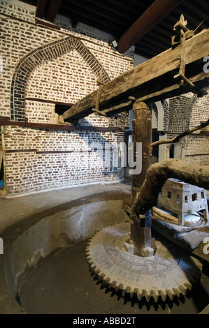 Mühle in Abu Shahin, Ramadan-Haus, Rosetta, Ägypten Stockfoto