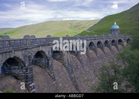 Craig Goch Damm im Elan-Tal Mitte Wales Stockfoto