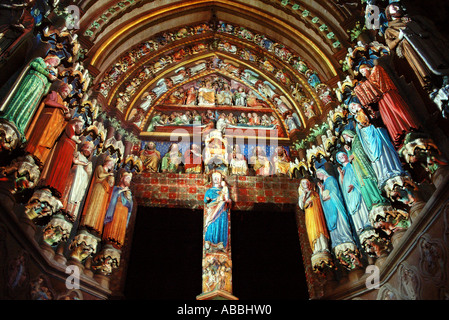 KATHEDRALE VON AMIENS DIE KATHEDRALE NOTRE DAME 1220, FRANKREICH Stockfoto