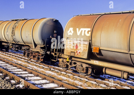 Deutsche Güterzug Stockfoto