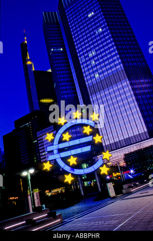 Europäische Zentralbank Stockfoto