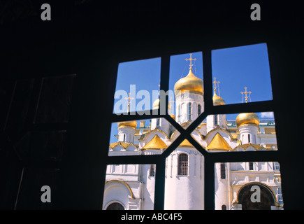 Mariä Verkündigung, Kreml, Moskau, Russland Stockfoto