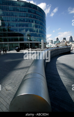 Blick vom Rathaus nach Nordwesten. Stockfoto