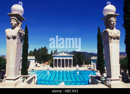 Kalifornien San Simeon Hearst Castle Neptun Pool Stockfoto