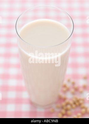 Soja-mi8lk mit Hasselblad Mittelformat pro digital gedreht Stockfoto