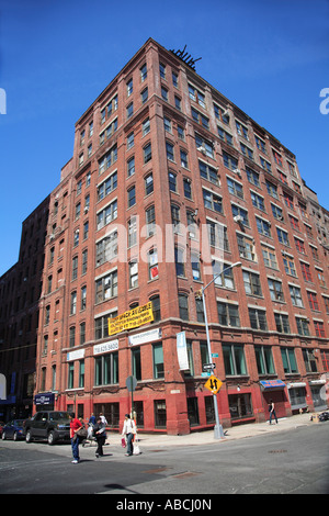 Ehemalige Industriegebäude umgebaut Eigentumswohnung Apartment-Lofts Dumbo Brooklyn New York City USA Stockfoto