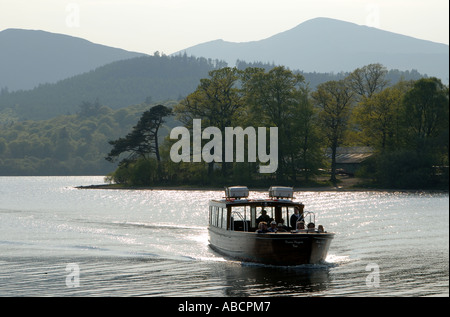 Lake District National Park Bootsanleger auf Derwentwater in Keswick-UK-Vereinigtes Königreich-England-Cumbria Stockfoto