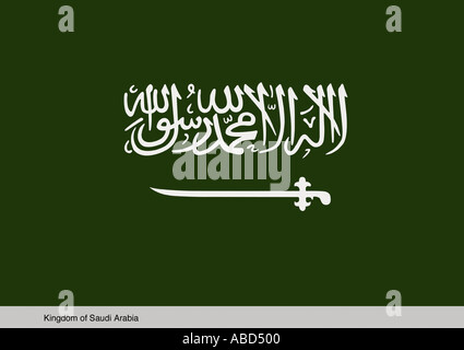 Königreich Saudi Arabien Stockfoto