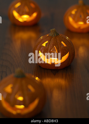 Jack-o-Laternen Stockfoto