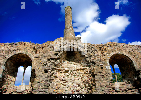 Die Ruinen von The Constable House, Norman Hall, Christchurch Stadt, Dorset, England, Großbritannien, UK Stockfoto