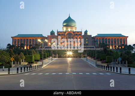 Amt für amtliche der malaysische Premierminister am Putra Mosque, Putrajaya, Malaysia Stockfoto