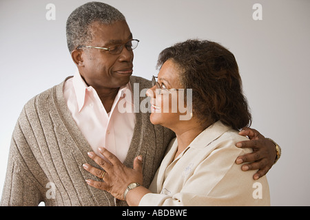 Älteres paar afroamerikanische Stockfoto