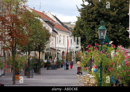 Österreich - Burgenland - Eisenstadt - Fußgängerzone Stockfoto