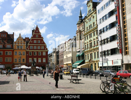 Wroclaw Kochsalzlösung (Solny) Square Stockfoto