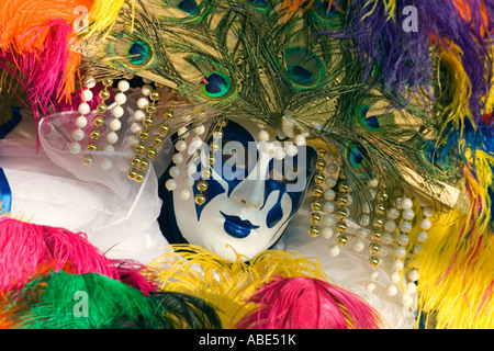 Teilnehmer an den Karneval in Venedig Stockfoto