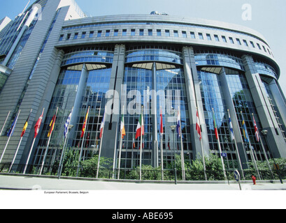 Europäisches Parlament, Brüssel, Belgien Stockfoto