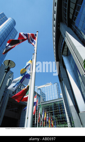 Europäisches Parlament, Brüssel, Belgien Stockfoto