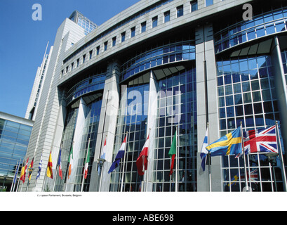 Europäisches Parlament, Brüssel, Belgien Stockfoto