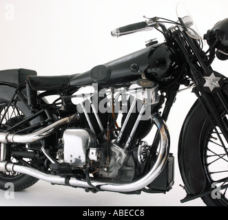 1932 Brough Superior 10hp SS100 Lawrence von Arabien s Bike Stockfoto