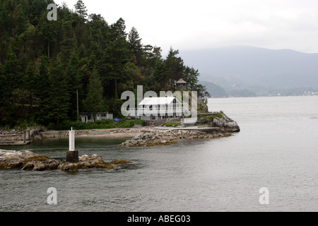 In der Nähe von Horsheshoe Bay Ferry Terminal British Columbia Kanada Stockfoto