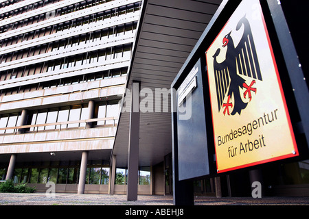 Bundesagentur für Arbeit in Nürnberg Stockfoto