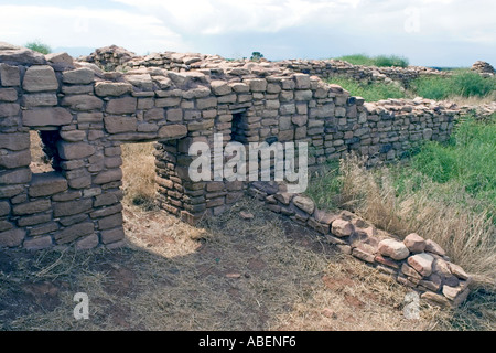 Ruinen der Lowry Pueblo in den Schluchten des alten National Monuments in Colorado Stockfoto