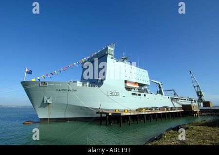 RFA Cardigan Bay, Royal Fleet Auxiliary Schiff Cardigan Bay Stockfoto